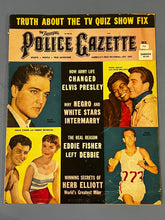 Load image into Gallery viewer, National Police Gazette Dec 1958 Elvis Presley TV Quiz Show Fix Fisher Magazine
