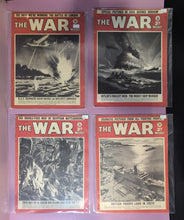 Load image into Gallery viewer, Lot of 4 Vintage 'The War Illustrated' Weekly Magazines WWII Era