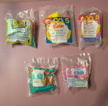 Load image into Gallery viewer, Lot of 5 Vintage McDonald's Happy Meal Toys - Sealed NIP Various Years