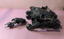 Load image into Gallery viewer, Batman Dark Knight Stealth Launch Batmobile with Bat-Pod (2008 Mattel)