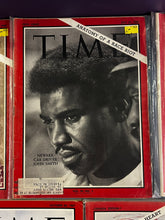 Load image into Gallery viewer, Lot of 5 Vintage 1960s Cigarette Ads & 5 TIME Magazines 1967 Collection