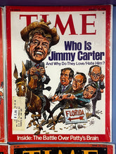 Load image into Gallery viewer, Lot of 4 Vintage Time Magazines: Maharishi (Oct 1975), Jimmy Carter (Sep 1976)