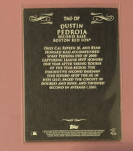 Load image into Gallery viewer, 2009 Topps Heritage Mayo Baseball Card - Dustin Pedroia - TME-DP