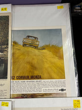 Load image into Gallery viewer, Lot of 10 Vintage Chevrolet Magazine Print Ads 1950s-1970s Car Advertising