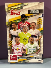 Load image into Gallery viewer, Topps Bundesliga 2021/22 Soccer Trading Cards Factory Sealed Hobby Box