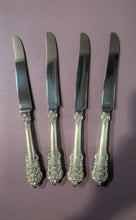 Load image into Gallery viewer, Set of 4 Wallace Stradivari Stainless Steel Grande Baroque Lunch Knife