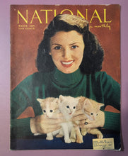 Load image into Gallery viewer, National Home Monthly Magazine March 1948 Woman Kittens O'Keefe's Ad