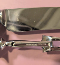 Load image into Gallery viewer, Wallace Stradivari Carving Knife and Fork Set With Sterling Silver Handle