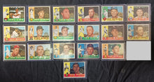 Load image into Gallery viewer, 2009 Topps Heritage 50th Anniversary 1960 Buybacks Lot of 19 range #259 to 297
