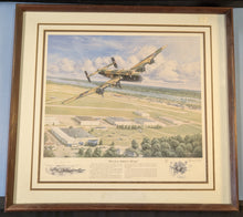 Load image into Gallery viewer, "Halifax Arrives Home" Stephen Snider 50/100 Limited Edition Framed Print