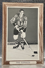 Load image into Gallery viewer, Vintage 1964-67 Phil Esposito Chicago Blackhawks Hockey Beehive Photo