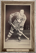 Load image into Gallery viewer, Vintage 1964-67 Red Kelly Toronto Maple Leafs B&W Hockey Photo #4