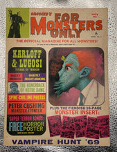 Load image into Gallery viewer, Cracked's For Monsters Only Magazine #7 Apr 1969 Karloff & Lugosi
