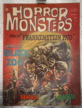 Load image into Gallery viewer, Horror Monsters Magazine #6 (Fall 1965) Charlton Frankenstein Dracula
