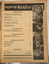 Load image into Gallery viewer, Horror Monsters Magazine #10 (1964) Charlton Vincent Price Black Sabbath
