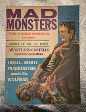 Load image into Gallery viewer, Mad Monsters Magazine #5 (1963) Frankenstein Meets Wolfman Charlton Pubs