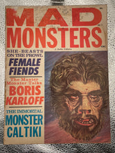Load image into Gallery viewer, Mad Monsters Magazine #3 (1962, Charlton) Boris Karloff, Caltiki Feature