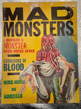 Load image into Gallery viewer, Mad Monsters #7 Magazine Spring 1964 King Kong vs Godzilla Charlton Pubs