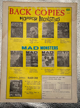 Load image into Gallery viewer, Mad Monsters #7 Magazine Spring 1964 King Kong vs Godzilla Charlton Pubs