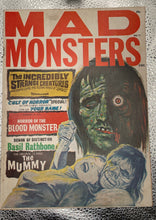 Load image into Gallery viewer, Mad Monsters Magazine #10 Winter 1965 Charlton The Mummy Basil Rathbone