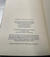 Load image into Gallery viewer, In Heaven as on Earth M. Scott Peck Signed 1st Ed Leather Easton Press #620