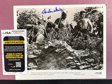 Load image into Gallery viewer, Gordon Scott Signed Tarzan's Hidden Jungle 8x10 B&W Photo JSA CM26117 Cert