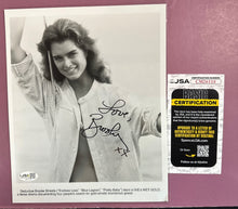 Load image into Gallery viewer, Brooke Shields Autographed 'WET GOLD' 8x10 Promo Photo JSA COA CM26118
