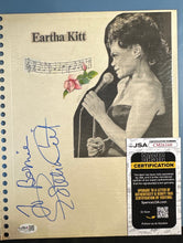 Load image into Gallery viewer, Eartha Kurt Signed Autograph Album Page w/ JSA Basic Cert CM26160