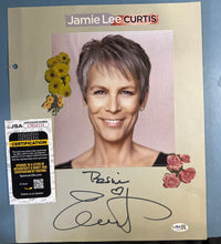 Load image into Gallery viewer, Jamie Lee Curtis Signed Autograph Photo on Matted Board JSA CM26133