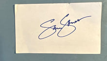Load image into Gallery viewer, Sam Jones Autographed Signed Index Card Basketball Hall of Fame