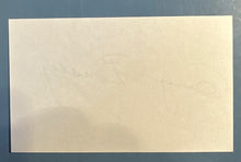 Load image into Gallery viewer, Gary Busey Autographed Signed 3x5 Index Card