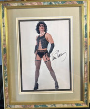 Load image into Gallery viewer, Framed Tim Curry Signed Rocky Horror Picture Show Dr. Frank-N-Furter Photo