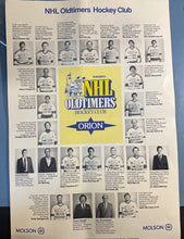 Load image into Gallery viewer, NHL Oldtimers Game Signed sheet - Andy Bathgate, Dean Prentice, Bob Wall