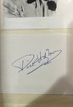 Load image into Gallery viewer, Dick Haymes Signed Autograph Card & Black and White Photograph Memorabilia