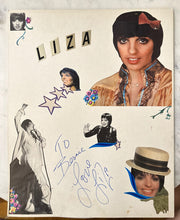 Load image into Gallery viewer, Liza Minnelli Signed Autograph Handmade Collage Memorabilia To Bessie