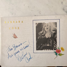 Load image into Gallery viewer, Barbara Cook Autographed Photo on Grumbacher Canvas Board 12x16