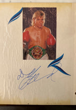 Load image into Gallery viewer, Donny 'Golden Boy' Lalonde Autographed Photo WBF Champion Dated 1989