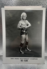 Load image into Gallery viewer, 1980’s 8” x 10” Ric Flair Photograph as NWA World Heavyweight Champion.