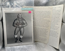 Load image into Gallery viewer, 1970’s 8” x 10” Roger Kirby Type 1 Photo & Newspaper Telegram Lot.
