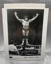 Load image into Gallery viewer, 1984 8” x 10” WWF Titan Sports Jimmy “Superfly” Snuka Promotional Photograph
