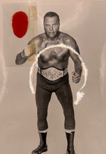Load image into Gallery viewer, 1970’s 8” x 10” Type 1 Photo of Stan Stasiak with Orange Negative Film Strip