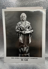 Load image into Gallery viewer, 1980’s 8” x 10” Ric Flair Photograph as NWA World Heavyweight Champion.