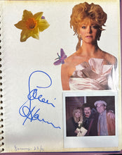 Load image into Gallery viewer, 1991 Goldie Hawn & Kurt Russell Dual Autographed 8x11 Pages with Polaroid Photo
