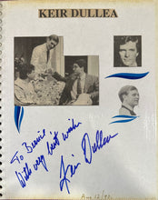 Load image into Gallery viewer, Keir Dullea Signed Autographed Scrapbook 8x11 Page w/ Photos Dated 1990