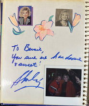 Load image into Gallery viewer, Tony Curtis Signed 8x11 Page Back of page signed by Shirley with Pollard Photo