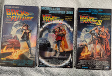 Load image into Gallery viewer, Complete Back to the Future Trilogy VHS Tapes (Part I, II, III) MCA Home Video