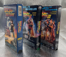 Load image into Gallery viewer, Complete Back to the Future Trilogy VHS Tapes (Part I, II, III) MCA Home Video