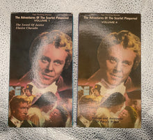 Load image into Gallery viewer, Adventures Of The Scarlet Pimpernel VHS Lot Vol 1 & 4 Marius Goring 1988