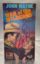 Load image into Gallery viewer, John Wayne in War of the Wildcats VHS (1988 Republic Pictures Home Video)