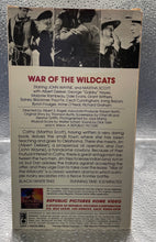 Load image into Gallery viewer, John Wayne in War of the Wildcats VHS (1988 Republic Pictures Home Video)